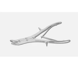 Pinza Quirúrgica Veterinaria Curva de Doble Acción de 250 mm, Instrumento de Cirugía Ortopédica de Acero Inoxidable - Product Image 1