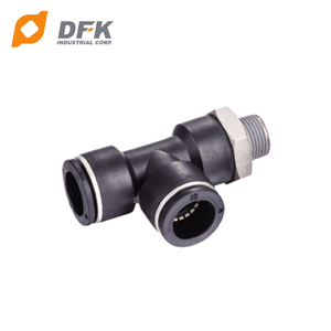 Raccord pneumatique d'automatisation industrielle en té de branche mâle EPD4 pour systèmes - Product Image 2