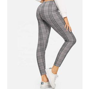 Mallas personalizadas de Fitness para mujer, Leggings ajustados de cintura alta, transpirables, 80% poliéster, 20% Spandex - Product Image 2