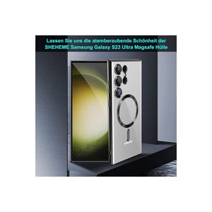 Custodia compatibile con Samsung Galaxy S23 per fotocamera 3D custodia trasparente colorata - Product Image 2