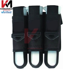 Arnés de Paintball de 4 Compartimentos con Correa de Gancho y Bucle, Diseño Duradero en Negro, Verde y Lima, Máximo Rendimiento - Product Image 6