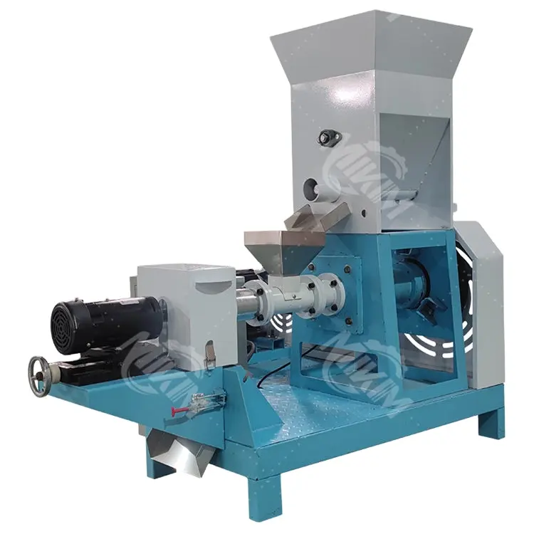 Complete Set Pet Feed Extruder Machine Floating Fish Feed Pellet Making Machine Production Line