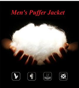 Men Puffer Bubble <b>Quilt</b> Custom Waterproof Lightweight Winter Zipper Closure Insulated Stand Collar <b>Thick</b> Coat JacketDDP Shipping - Product Image 3
