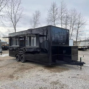 Işlenmiş paslanmaz çelik Fast Food & Restaurant römorklar Towable mobil kamyon iç<span class=keywords><strong>in</strong></span> dondurma Hotdogs şeker cips ve aperatifler - Product Image 1