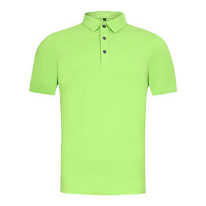Logo personnalisé polyester coton évacuation de l'humidité uniforme séchage rapide polos de golf pour hommes - Product Image 3