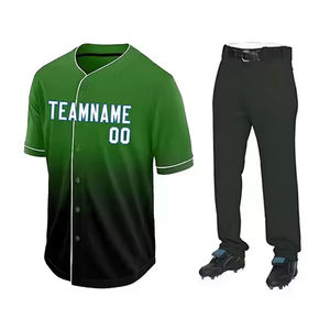 Conjunto de uniforme de Jersey de béisbol personalizado para Hombre | Transpirable y estampado | Ropa deportiva al por mayor | Logotipo del equipo | Proveedor de Pakistán - Product Image 1
