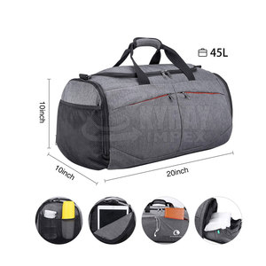 Logotipo personalizable Color Bolsas de gimnasio de alta calidad de alta capacidad Bolsas de gimnasio impermeables portátiles - Product Image 5