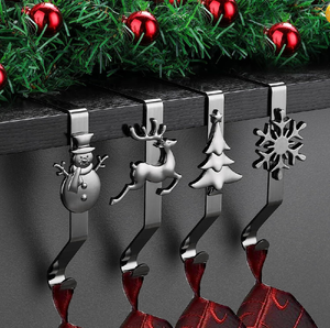 ตะขอแขวนถุงเท้ารูปดาวประดับไฟลวดทอง แข็งแรงทนทาน ตกแต่งด้วยโลหะ มีจำหน่ายในราคาขายส่ง - Product Image 6