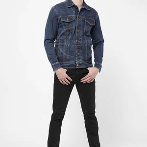 Vente en gros 100% coton Veste en jean pour hommes Dernier style Street Wear pour l'hiver Prix bas - Product Image 4