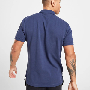 Camisas de Golf para Hombre en Amarillo y Negro, con Logotipo Bordado en la Espalda, Antiarrugas, Tejido de Spandex/Algodón, Hecho en Pakistán - Product Image 4