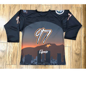 Maillot de hockey sur glace haute visibilité grande taille sur mesure pantalon technique de sublimation pratique porter 100% polyester - Product Image 3