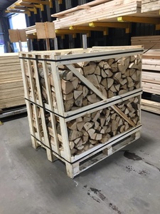 Leña de madera dura seca al horno, haya y roble, en palés y troncos ensacados para calefacción doméstica y cocina al aire libre, en venta. - Product Image 5