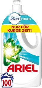 Detergente líquido ecológico Ariel 100 lavados Universal + con frescura Febreze potente eliminación de manchas desde el primer lavado - Product Image 3