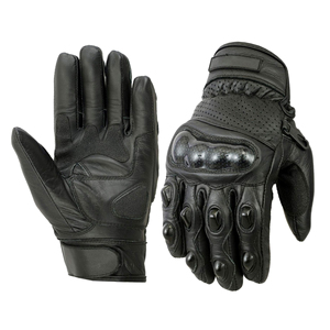 Diseño personalizado de cuero real Guantes de moto Dirt Biking Guantes de alta calidad Moto Racing Guantes deportivos para los hombres - Product Image 1