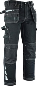Men Heavy Duty Cordura Work Pants Multi Pockets Triple Stitch Seams <b>Machine</b> Washable Abrasion Resistant Cargo Trousers - Product Image 5