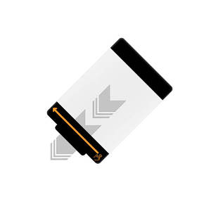 Protection d'écran Netzy SAF pour iPad 10.2, application facile avec caméra noire de 2 pouces et outil - Product Image 5