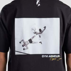 Camiseta Dominant Youth Fitness Apparel en color negro - Product Image 6