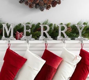 Merry Reindeer Aluminium <b>Stocking</b> <b>Holder</b> Pieces Wood Metal Cast Iron Rustic Gift Box Modern Designs High Quality Wholesale 2022 - Product Image 6