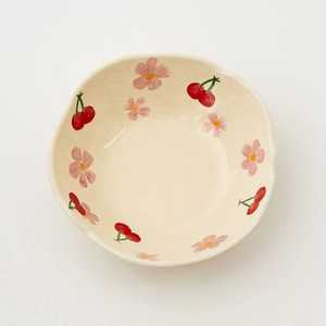 Cuenco de cerámica con diseño de Apple para servir en el hogar, Hotel y restaurante, utensilios de cocina, cuencos para servir chocolate, cuenco de cerámica de color blanco y rojo - Product Image 3