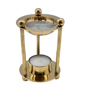 Top Trending Modern Design New Style Brass Incense <b>Oil</b> Burner Golden Finished Fragrance <b>Oil</b> <b>Diffuser</b> Wholesale Bulk Quantity. - Product Image 3