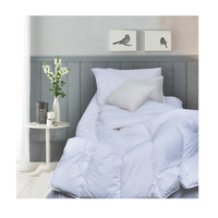 Ensemble de couette matelassée en coton 100% de qualité supérieure avec logo personnalisé imprimé, disponible à prix de gros avantageux