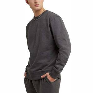 Sudadera de Algodón con Cuello Redondo, Sudadera con Capucha Bordada de Invierno, Estilo Urbano, Personalizada, Corte Regular, Sudaderas con y sin Capucha para Hombre - Product Image 3