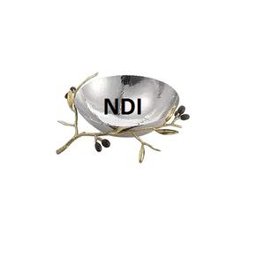 Frutero de Metal con acabado brillante, decoración de mesa, centros de mesa de tamaño estándar, cuenco decorativo para servidor de frutas - Product Image 1