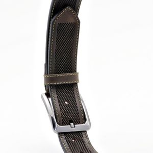 Turc fait à la main de luxe hommes décontracté mode ceinture longueur personnalisée haute qualité vert peau de vache cuir réglable alliage boucle - Product Image 5