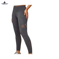 Leggings de yoga sans couture en nylon taille haute pour femme, pantalon de compression pour l'entraînement, contrôle du ventre, gym, fitness, rehaussement des fesses, séchage rapide