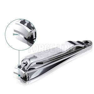 Coupe-ongles en acier inoxydable personnalisé de haute qualité pour doigts et orteils, coupe-ongles robuste avec logo personnalisé - Product Image 5