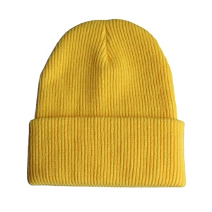 Gorro de punto naranja en blanco sombreros de invierno acrílico Unisex gorros con puños con logotipo personalizado gorros acrílicos transpirables OEM 2026 - Product Image 6