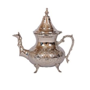 High Quality Brass Kettle <b>Teapot</b> <b>Set</b> Kitchenware Collection Engraving Polishing Inspired Handcrafted Warm Metal Including Scoops - Product Image 1