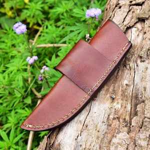 Étui en cuir pour couteaux étuis Offre Spéciale en cuir pour couteaux Couteau de poche fait main - Product Image 2