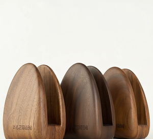 แหวนรองผ้าเช็ดปากทรงสี่เหลี่ยม ทันสมัย เป็นมิตรกับสิ่งแวดล้อม ทำจากไม้คุณภาพสูง ทนทาน เหมาะสำหรับใช้บนเคาน์เตอร์ในห้องครัว - Product Image 3