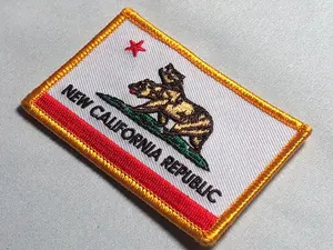 Wholesale Custom Embroidery Patches Cute Animal Logo Kid's Clothing Polyester Woven Labels End Fold Type - Product Image 6