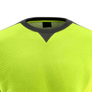 Chemises de travail à manches longues haute visibilité avec logo personnalisé de classe 2 avec bandes réfléchissantes Chemise de sécurité Sweatshirts imprimés avec logo personnalisé - Product Image 5