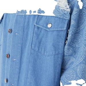 Chaqueta Vaquera Transpirable y Ecológica de Primavera para Hombre, Personalizable al por Mayor - Product Image 4