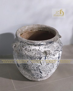 Atlantis AN443H35PUA Pot en céramique antique violet moderne Jardinières de jardin galvanisées pour la décoration intérieure Mini pots de fleurs Jardinières - Product Image 6