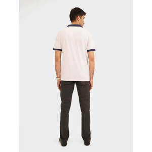 CHISUZU Polo ajusté en tissu jersey respirant de haute qualité, coupe ample, taille XL, manches courtes, coloré, uni ou rayé - Product Image 4