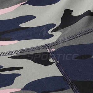Leggings de Yoga para Mujer, Ropa Deportiva, Spandex, Poliéster, Cintura Elástica, Sólidos, Transpirables, Ecológicos, Pantalones Largos - Product Image 5