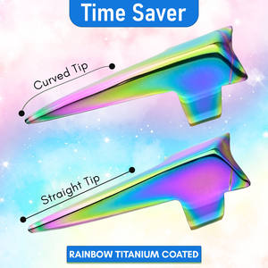 Anillos Separadores de Cabello al por Mayor, Anillos de Sección, Herramienta para Separar el Cabello, Ayuda Rápida para Trenzas, Anillo de Estilismo para Dedos, Juego de Herramientas para Extensiones de Cabello - Product Image 5