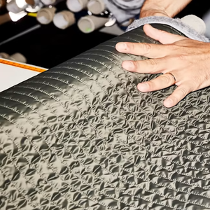 Chaqueta de bombardero con capucha acolchada informal de lona de invierno con acabado lavado de animales/corazón/patrones sólidos y cierre de cremallera - Product Image 5