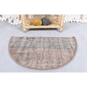 พรมปูพื้นขนสัตว์สีเบจสีน้ำตาลทำด้วยมือลายสี่เหลี่ยมผืนผ้าแบบชนบทพรมห้องนั่งเล่นด้านหลังทำด้วยมือ (250X150ซม.) - Product Image 1