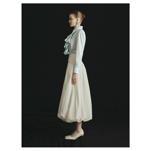 Falda Midi Bliss de algodón 100% para mujer, diseño clásico cómodo y ecológico para ropa informal diaria - Product Image 5