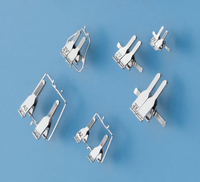 Micro VESSEL Pince simple et double Acland en acier inoxydable CE, ensemble d'instruments chirurgicaux, pince manuelle pour veines et artères, classe de qualité, garantie à vie