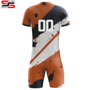 Camiseta de fútbol personalizada para hombre, diseño de fútbol, kits de fútbol para niños, conjunto completo de uniforme de fútbol para jóvenes, venta al por mayor, barato - Product Image 4
