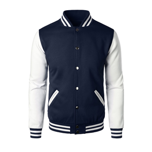 Chaquetas Varsity Satinadas Tipo Bomber, Nuevas, con Logotipo Personalizado, Tallas Grandes para Hombre y Mujer, Chaquetas de Béisbol de Invierno, Estándar, con Logotipo Personalizado, Casuales - Product Image 1