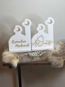 Acrylic Ramadan Dua Plaque Suhoor Iftar Prayer Table Decor Islamic Eid Kareem Gift Religious Home Kitchen Office <b>Signs</b> Ornaments - Product Image 3
