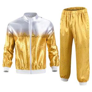 Survêtement confortable à fermeture éclair pour hommes, de haute qualité et élégant, idéal pour le jogging, ensemble unisexe pour pantalon et veste pour hommes - Product Image 1