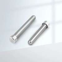 Accessoires de moule à goupille d'angle de précision 0,002 mm - Goupille d'angle à tête ronde, goupille d'angle trempée, pièces de guide coulissant standard européen LIXINDA